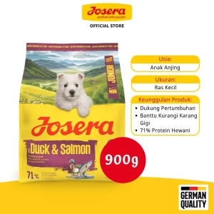 Josera Mini Junior Duck & Salmon 900GR